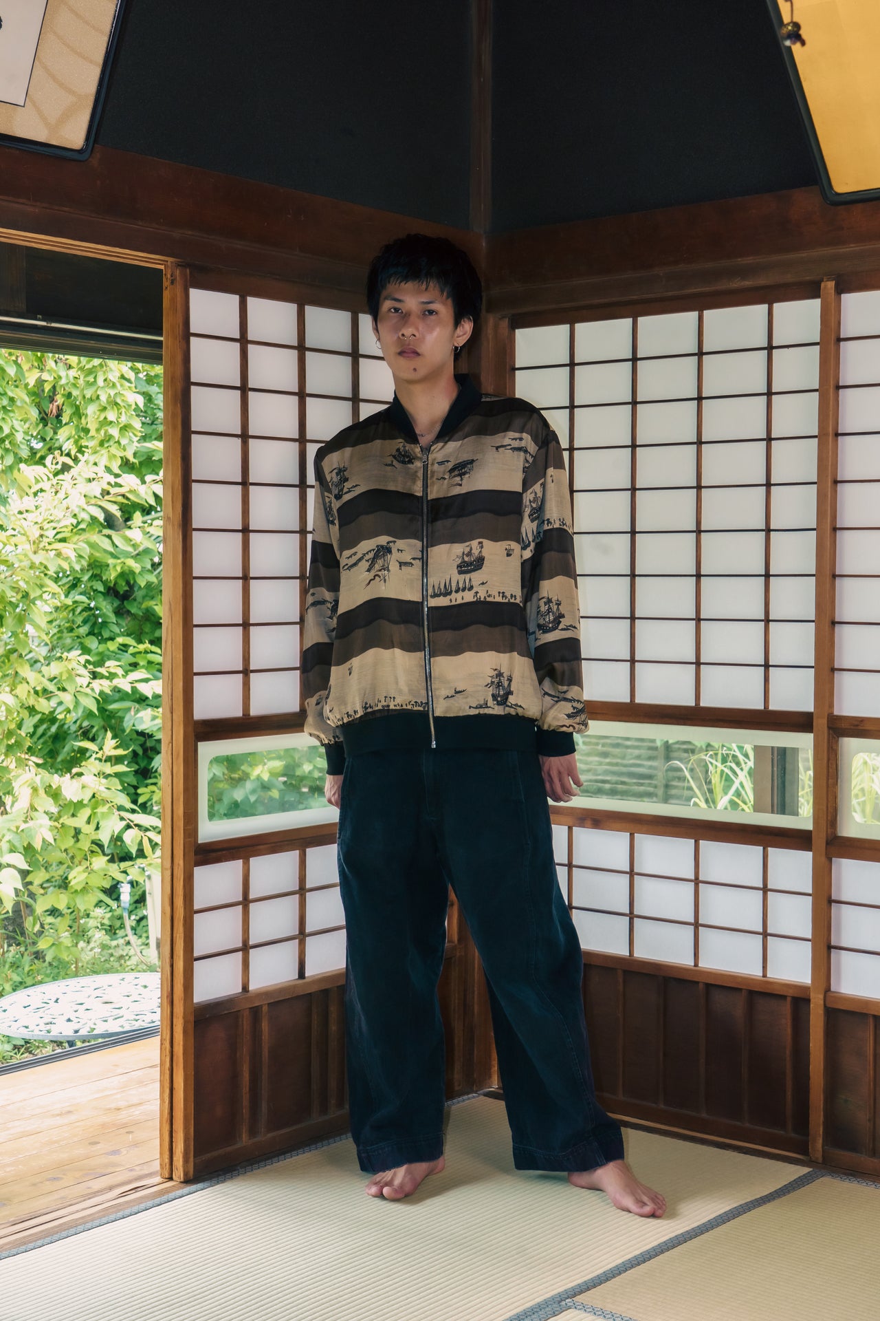リバーシブル大航海ブルゾン