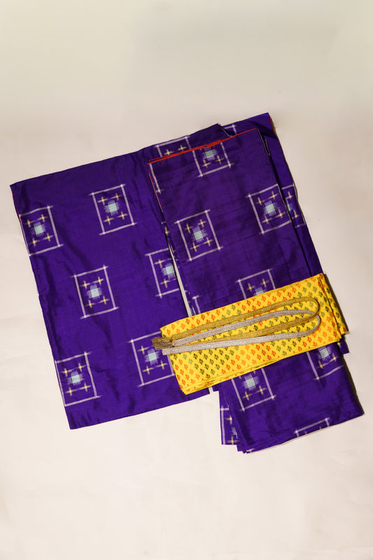 ENIPIS セレクト｜ヴィンテージ着物3点セット｜紫