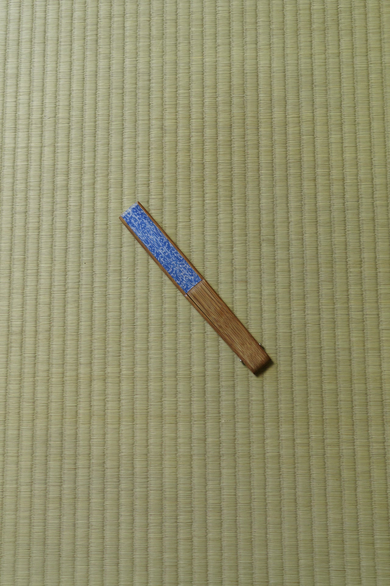 麻柄扇子