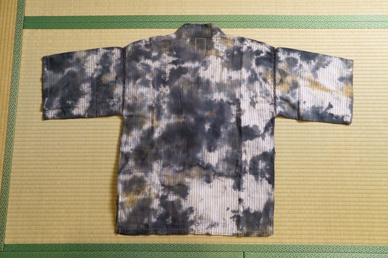 ぶち柄甚平