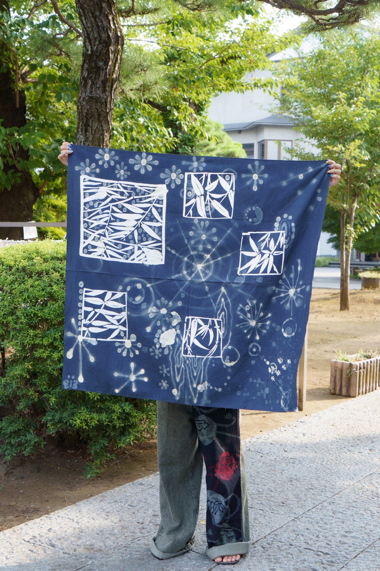 精霊アート風呂敷