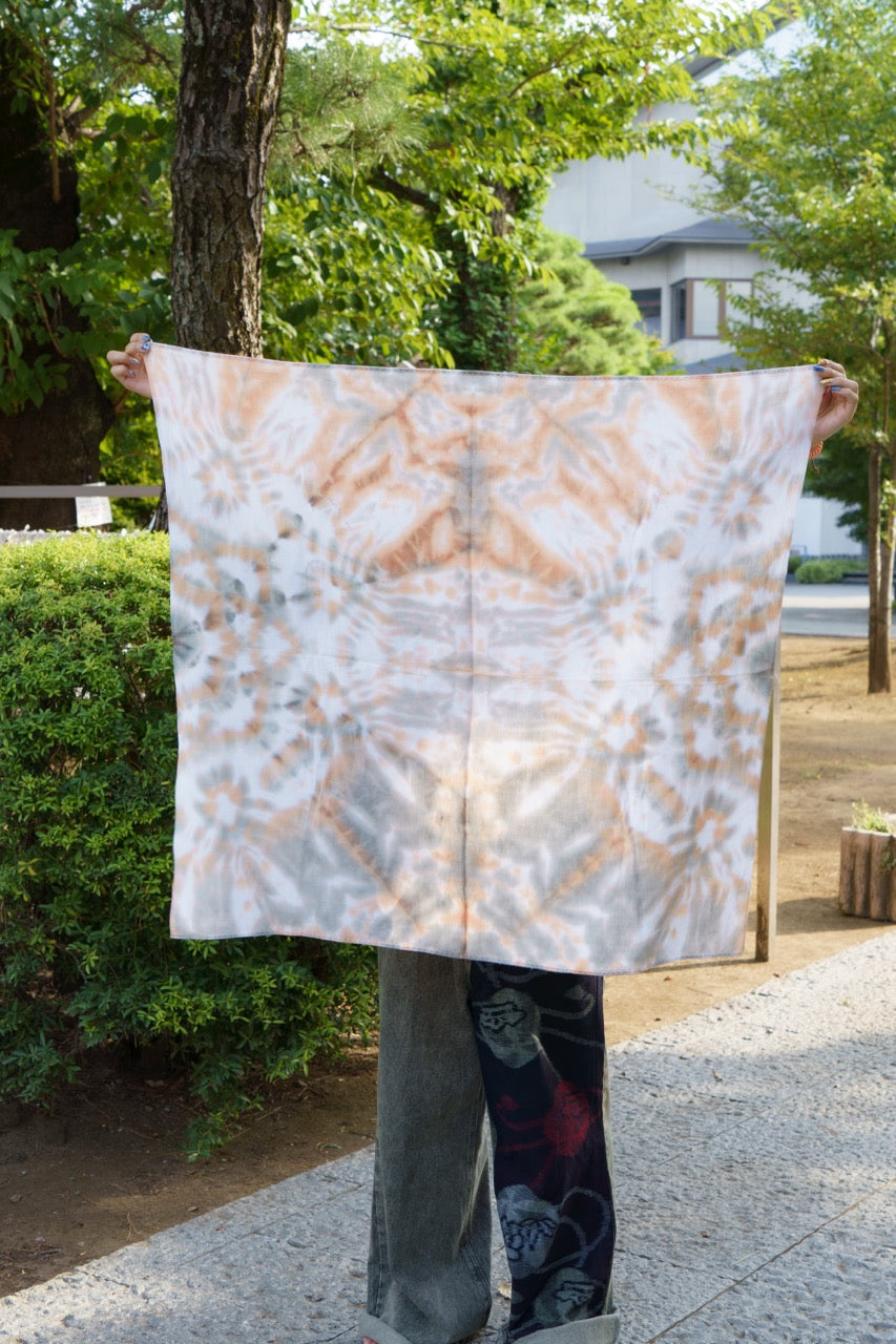 tie-dye 風呂敷