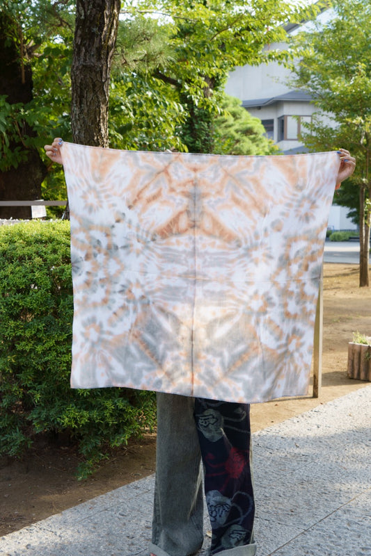 tie-dye 風呂敷