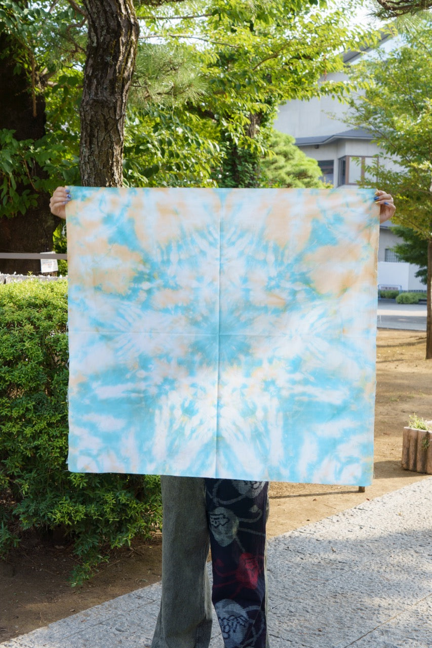 tie-dye 風呂敷