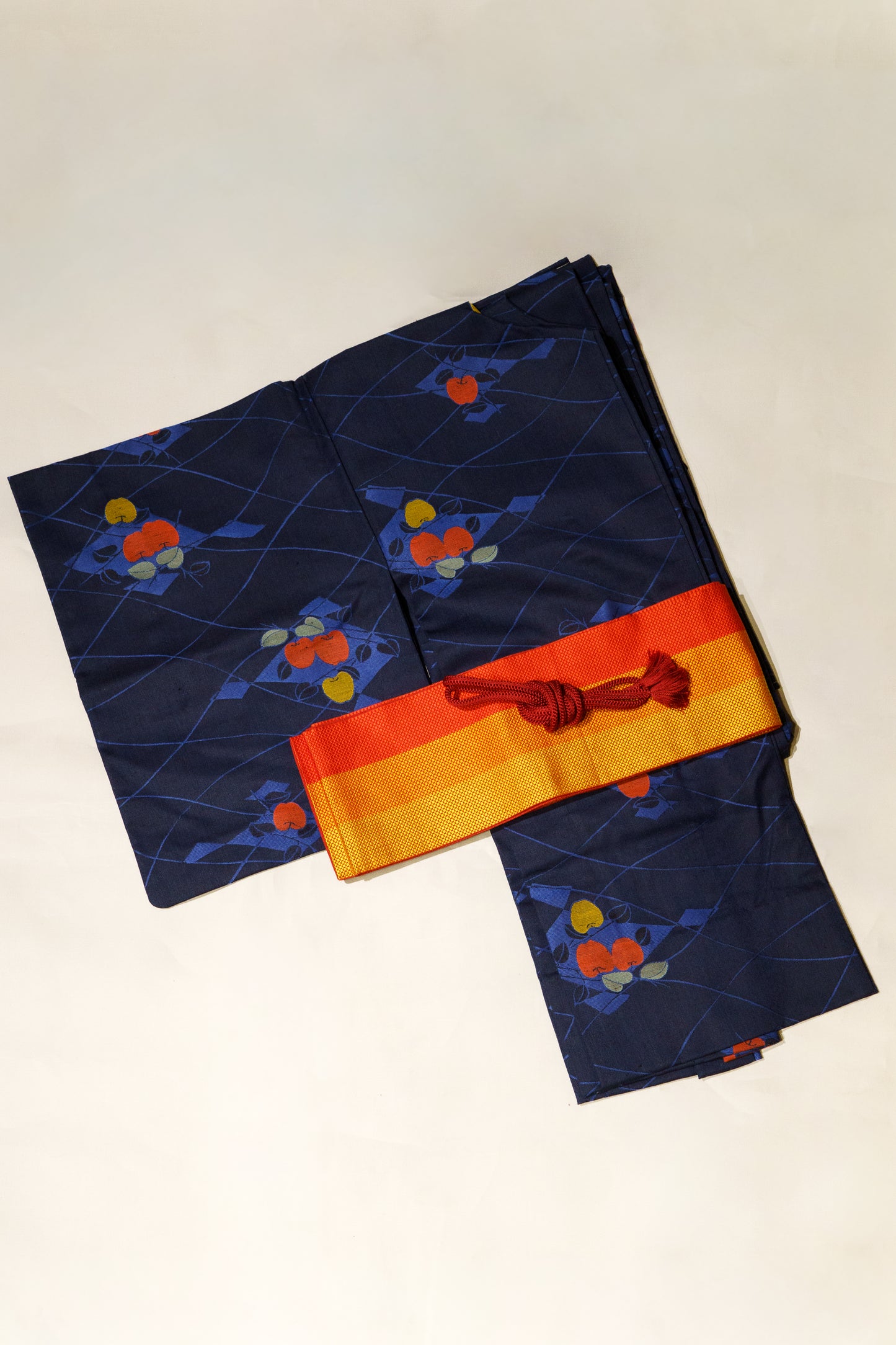 ENIPIS セレクト｜ヴィンテージ着物3点セット｜りんごアンサンブル